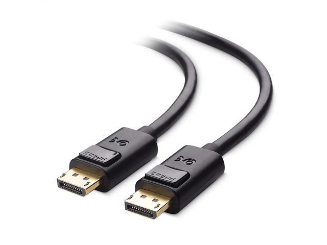 4K DisplayPort to DisplayPort Cable 10ft (DP to DP Cable) with 4K (3840 x 2160@60Hz), 2K (2560 x 1440@144Hz) Support - 10 Feet