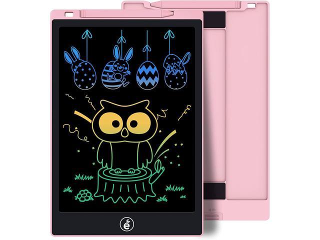 LCD Writing Tablet, Electronic Colorful Screen Drawing Board Kids Tablets Doodle Board Writing Pad for Kids at Home, School and Office (11-Inch, Pink)