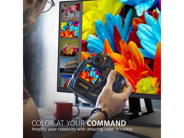 ViewSonic VP3256-4K 32 Inch Premium IPS 4K UHD Ergonomic Computer Monitor with Ultra-Thin Bezels, Color Accuracy, Pantone Validated, HDMI,...