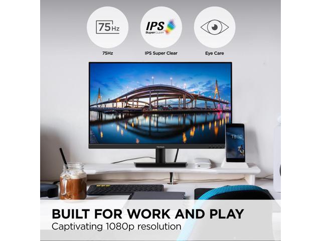 ViewSonic - VA3209M 32" IPS LED FHD Monitor (HDMI, VGA) - Black - image 3