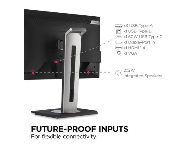 ViewSonic - DFS VG275 27" IPS LCD FHD Monitor (USB-C, HDMI, DP) - Black - image 7