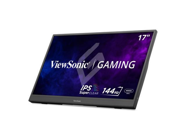 ViewSonic - VX1754 17.3" IPS LED FHD 144Hz 4-ms Monitor (USB) - Black - image 4