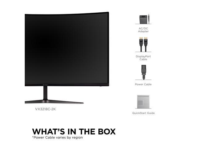 ViewSonic - VX3218C-2K 32" LCD QHD FreeSync Premium Gaming Monitor (HDMI and DisplayPort) - Black - image 7