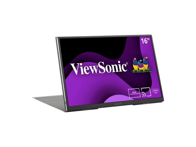 ViewSonic - VG1656N 16" IPS LCD 1200P Wireless Portable Monitor (USB-C) - Black - image 9