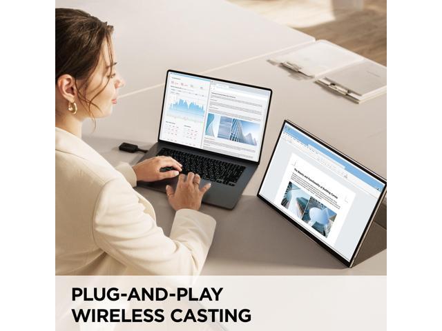 ViewSonic - VG1656N 16" IPS LCD 1200P Wireless Portable Monitor (USB-C) - Black - image 11