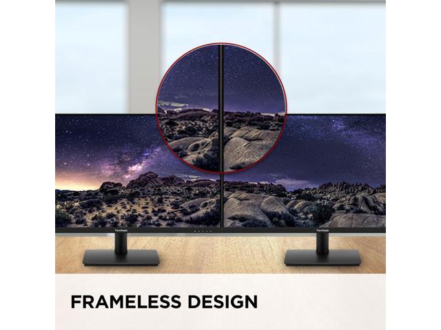 ViewSonic VS2747-H 27 Inch 1080p IPS Monitor with 100Hz, Variable Refresh Rate, Thin Bezels, Eye Care, HDMI, VGA