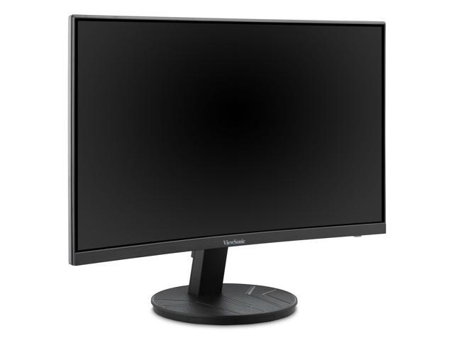 ViewSonic - VA2416C 24 Inch Full HD 1080p Frameless Curved Monitor with Variable Refresh Rate, Eye Care, HDMI, and Display - Black - image 9
