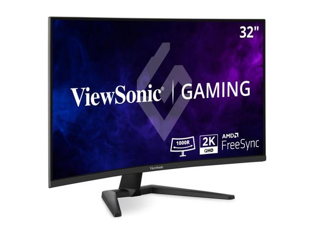 ViewSonic - VX3228C-2K 32" QHD 180Hz 0.1ms FreeSync Curved Gaming Monitor (HDMI, DisplayPort) - Black - image 4