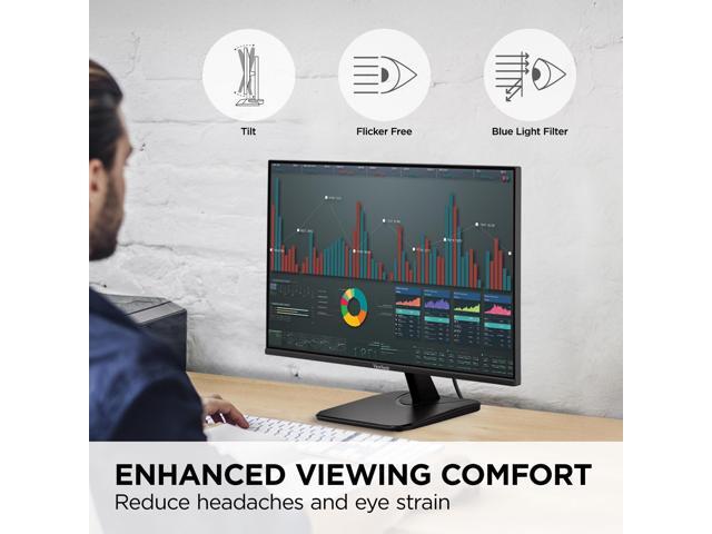 ViewSonic - VA2456A-MHD 23.8" IPS LED FHD 120Hz Monitor (VGA, HDMI) - Black - image 6