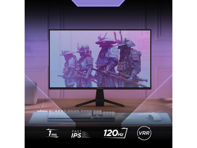 ViewSonic VX2770-MHD 27 Inch 1080p IPS Monitor with 120Hz, 1ms, Variable Refresh Rate, Eye Care, HDMI, VGA and DisplayPort Inputs