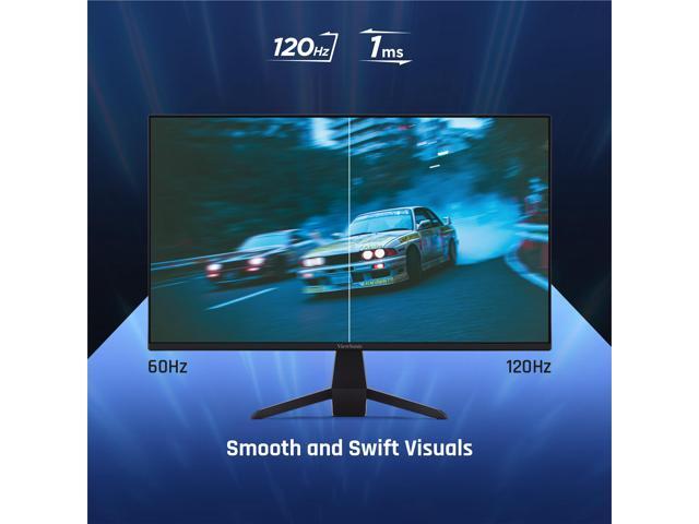 ViewSonic VX2770-MHD 27 Inch 1080p IPS Monitor with 120Hz, 1ms, Variable Refresh Rate, Eye Care, HDMI, VGA and DisplayPort Inputs