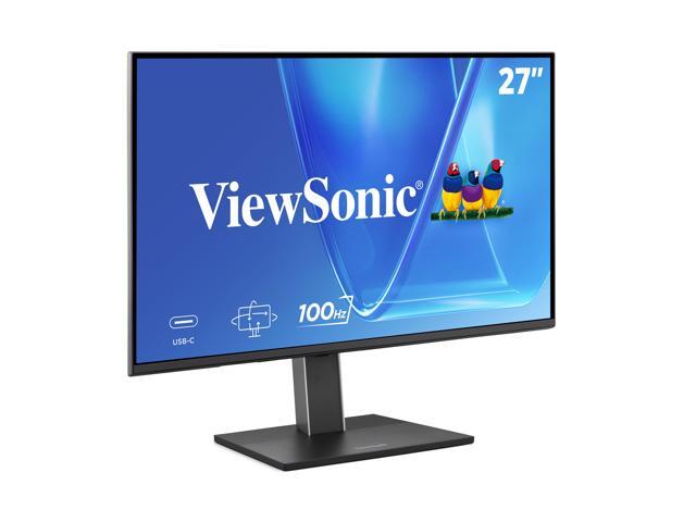 ViewSonic - VG2752-2K 27 IPD QHD Ergonomic Monitor (USB HUB, HDMI, DisplayPort) - Black - image 3