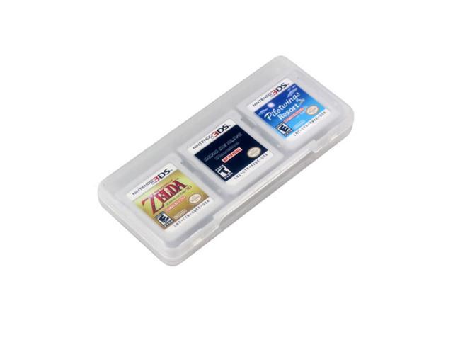 Clear 6 in 1 Game Card Storage Case Cartridge Box Memory Card Holder Game Protect for Nintendo 3DS XL LL NDS DSi
