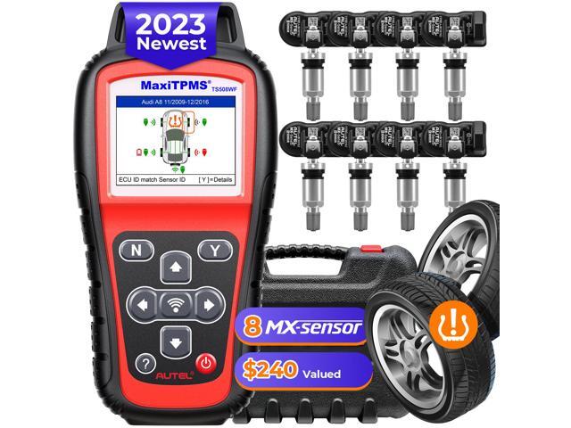 Autel MaxiTPMS TS508WF KIT TPMS Programming Relearn, Activate, Diagnostics Tool with 8PCS 315+433Mhz Metal MX-Sensors Newest WiFi Ver. of...
