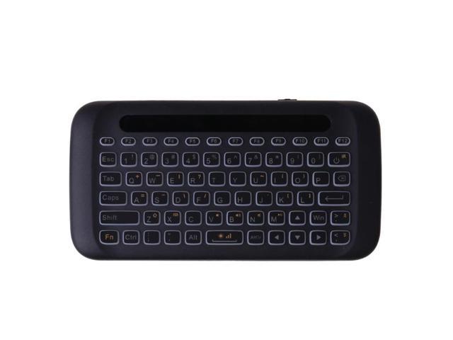 H20 Mini Double-sided Wireless Touch Keyboard Full-screen Touchpad Air Mouse Colorful Light Portable Backlit Keypad