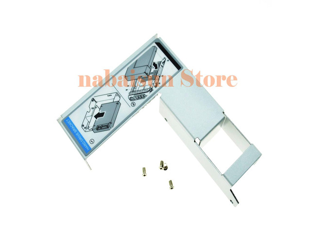 9W8C4 Y004G 2.5' adapter 3.5' F238F SAS/SATA Tray / Caddy + screws FOR /d962c/f9541/373211-001/42r4131