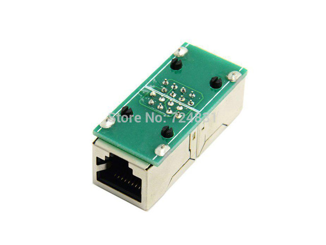 CAT6 RJ45 Female to Female Lan Connector Ethernet Network Cable Extension Adapter With Shield