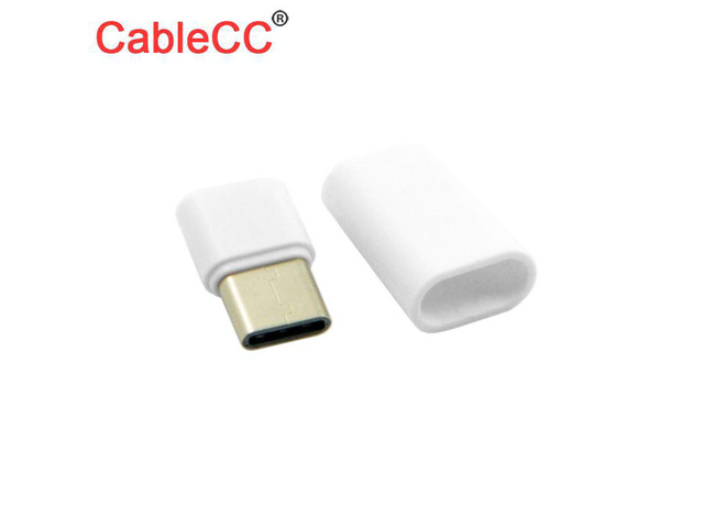 5set DIY 24pin USB 3.1 Type C USB-C Male Plug Connector SMT type with 3.5mm SR and Housing Cover