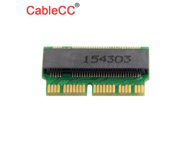M.2 NGFF M-Key to 12+16pin 2014 2015 Macbook SSD Convert Card for A1493 A1502 A1465 A1466