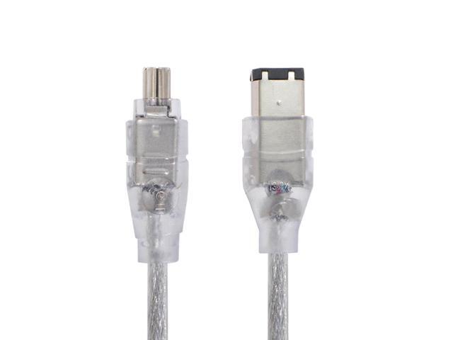ILink Adapter Cord Cable 1394 6Pin to Firewire 400 IEEE 1394 4 Pin Male for Camera Camcorder