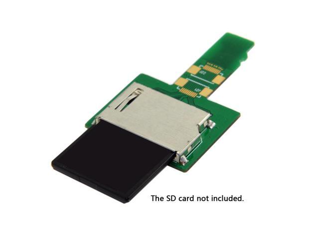 1Set SD TF Card Socket Female to Micro-SD TF Male Memory Card Kit Extension Adapter Testing Tools Extender