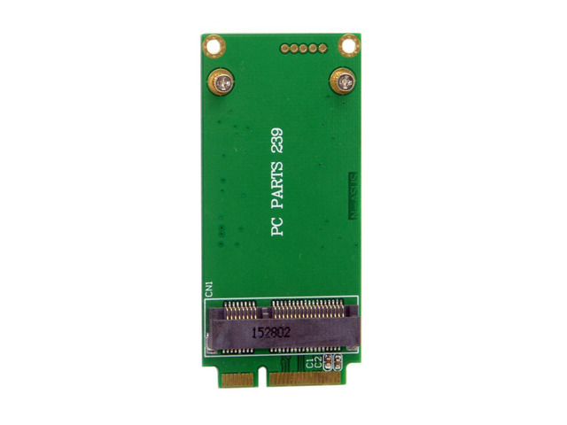3x5cm mSATA Adapter to 3x7cm Mini PCI-e SATA SSD for Eee PC 1000 S101 901