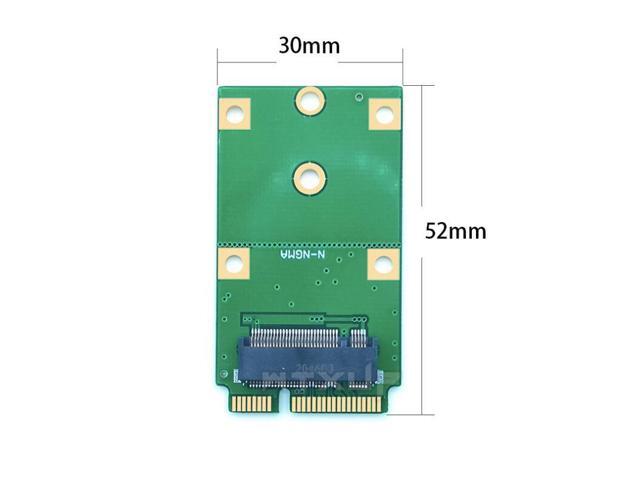 M.2 NGFF SSD to MSATA Mini PCI-E PCI-Express SATA SSD Adapter Card SSD Converter For 2230 2242 NGFF SSD