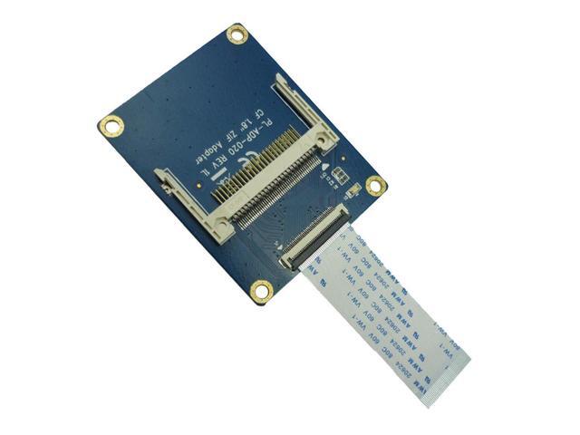 FOR 1.8 Flash CF Memory Card to CE Ipod ZIF SSD HDD Adapter with ZIF Cables