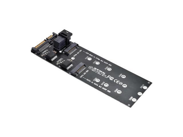 FOR 22Pin SATA for Adapter SFF-8643 to M.2 U2 Kit NGFF M-Key to Slimline SAS NVME PCIe SSD SATA SSD for Adapter for Mainboard