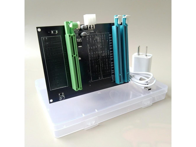 FOR AGP PCI-E Graphics Card Tester CPU with Light Test Stand Fake Load Computer Motherboard Repair Tool