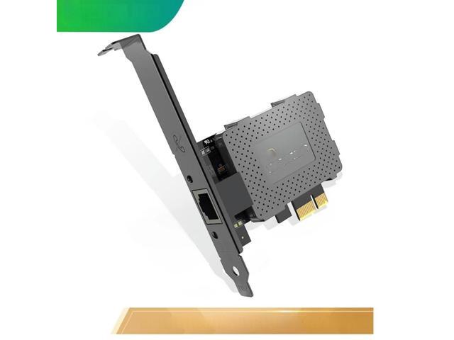 FOR Ethernet Gigabit LAN Adapter Protective Cover 10/100/1000Mbps PCI-E RJ45 Converter Wake On Function FOR PC