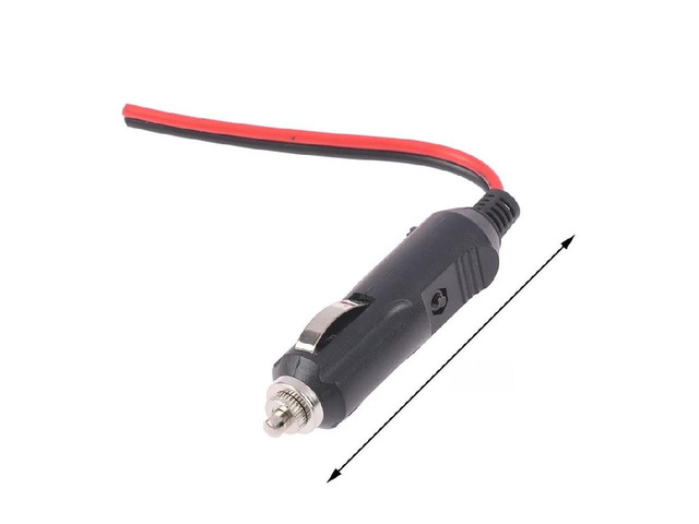 12V 24V 20A Male Car Socket Plug Connector Adapter