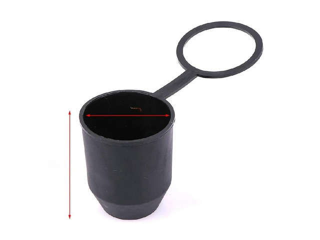 Tow Bar Ball Cover Cap Towing Hitch Protector