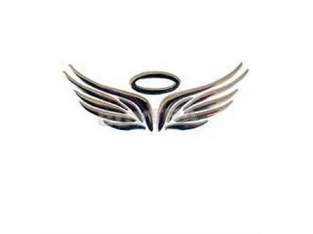 3D Angel Fairy Wings Auto Car Emblem Badge Sticker