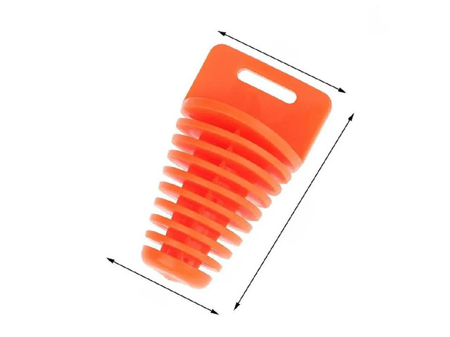 Motorcycle Exhaust Pipe Air-bleeder Plug Protector