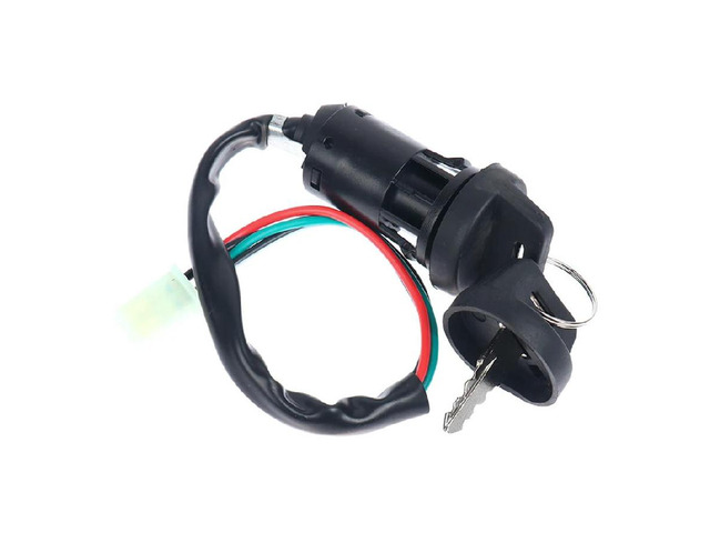 4 Wires Ignition Switch with 2 Keys for ATV Bike