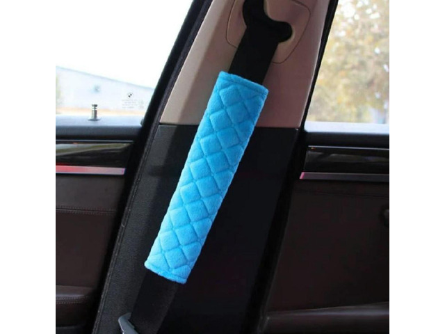 Plush Seat Belt Cover Auto Interior Shoulder Pad