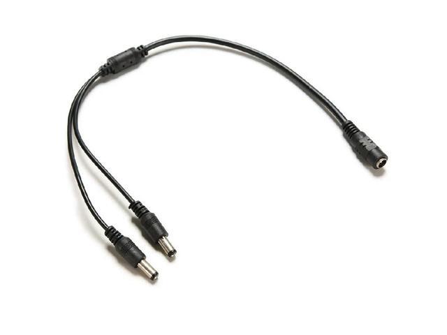 DC 12V Y Splitter 1F to 2M for CCTV