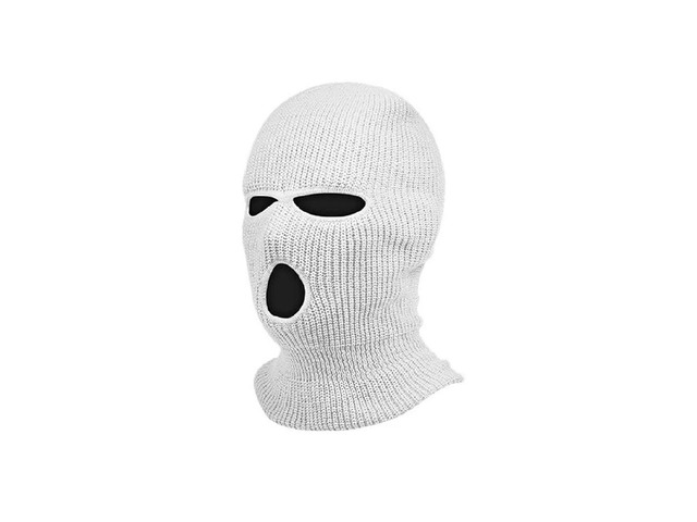 3 Hole Balaclava Seat Headrest Cover Halloween