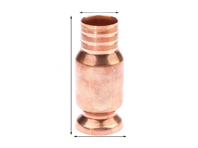 2.2cm Copper Filler Pipe Manual Oil Fitting