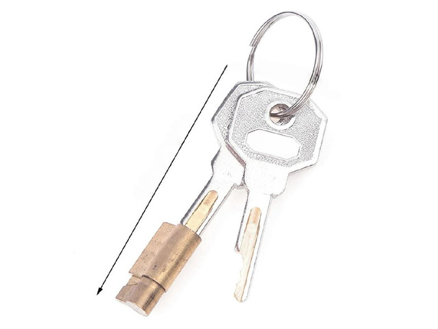 Trailer Coupling Hitch Lock Insertable Security