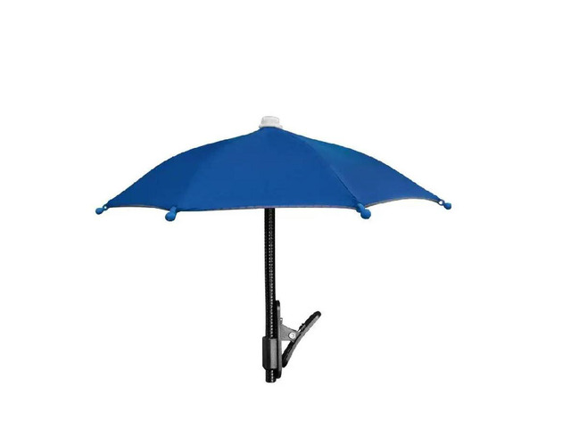 Metal Hose Cell Phone Umbrella Holder with Clip