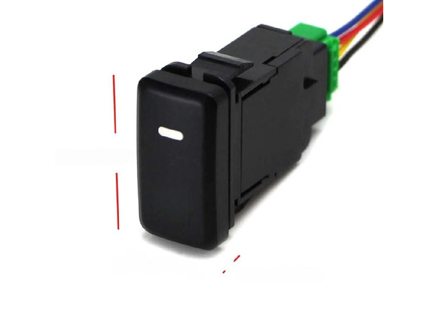 5-Pin Fog Light ON/OFF Button Switch