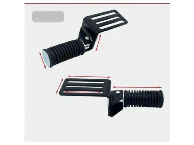 Front Footrest Motorcycle Foldable 2pcs