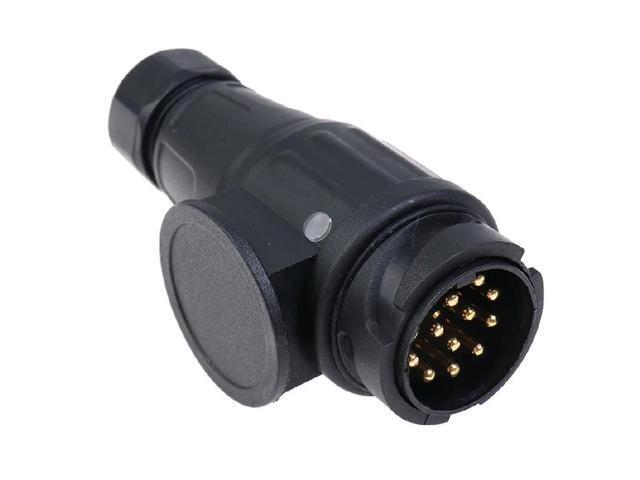 13-Pin Trailer Plug Waterproof 12V