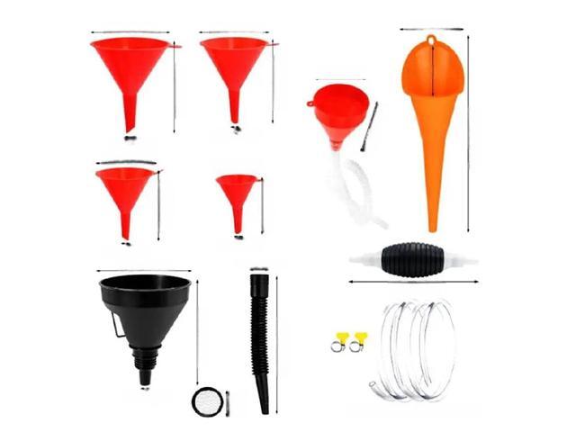 Plastic Funnel Set Wide Mouth