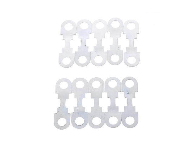 Flat Zinc Fuse 30-150A 10Pcs