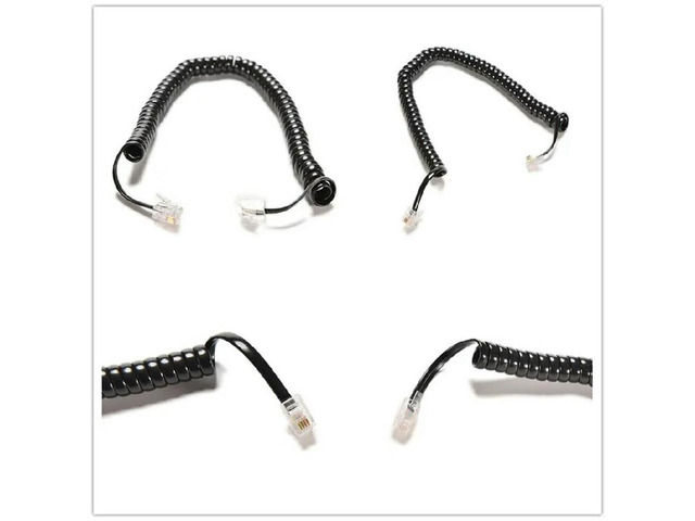 2M Telephone Handset Coil Cord