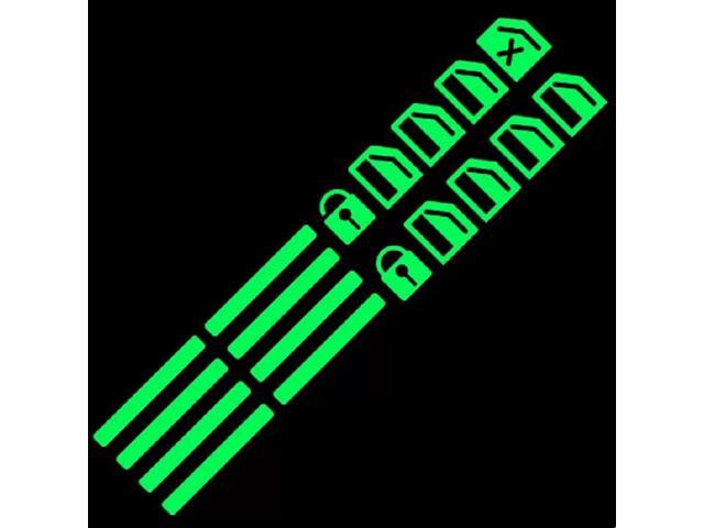 Glow-in-the-Dark Window Switch Decals