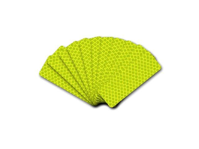 Bumper Reflective Sticker 3x8cm 10pcs